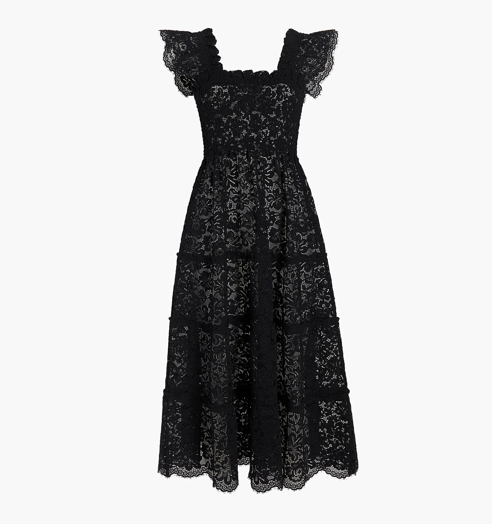 The Lace Ellie Nap Dress - Powder Blue Lace | Hill House Home US