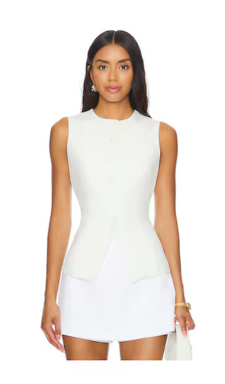 x REVOLVE Emiliana Top in White | Revolve Clothing (Global)