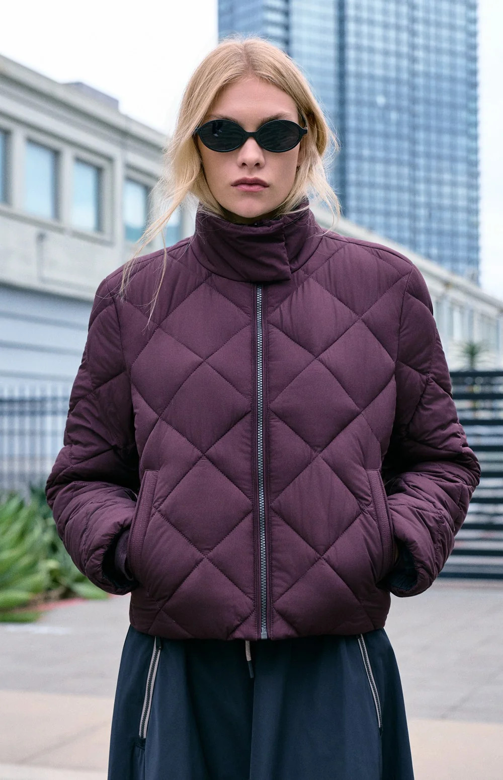 Ridgewood Funnel Neck Jacket | Cabernet | Alp N Rock