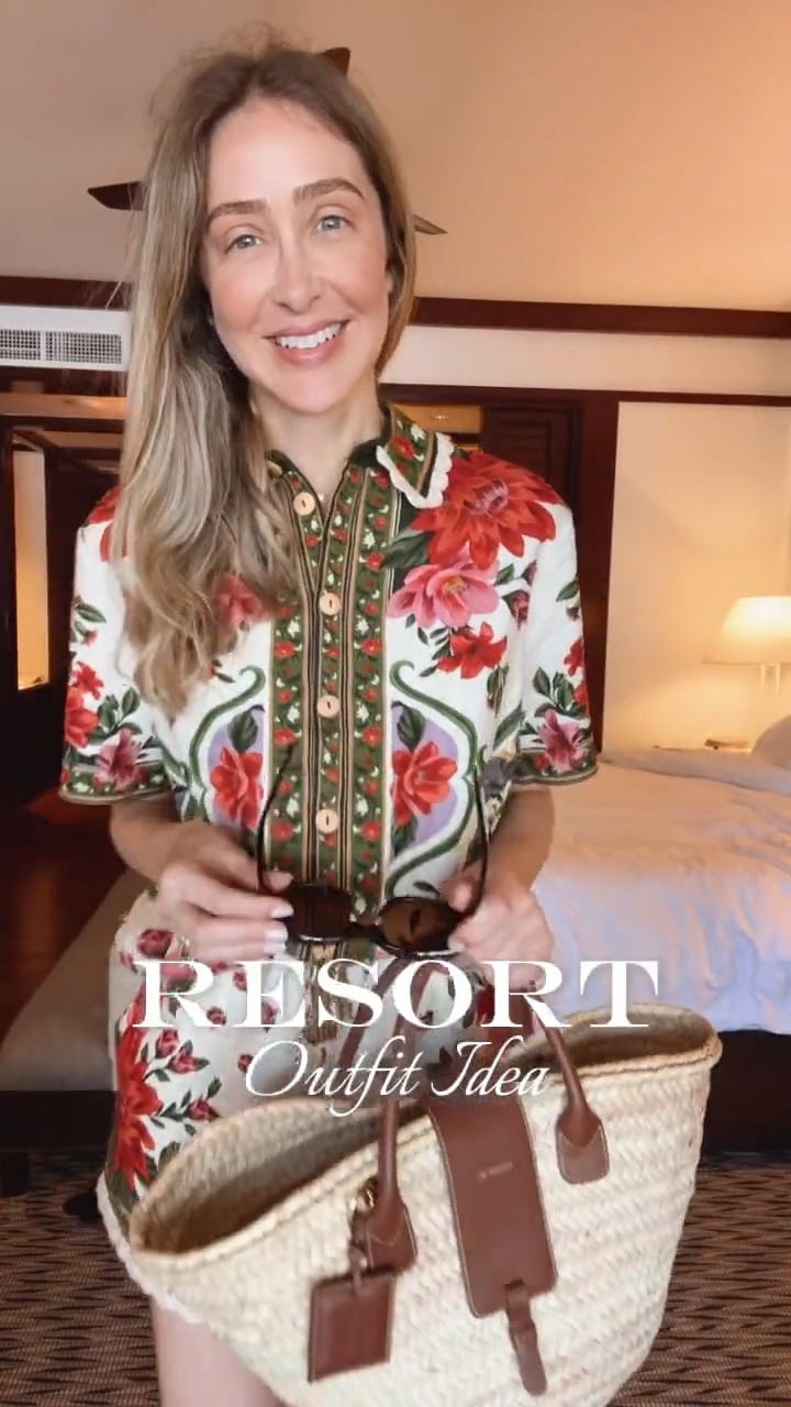 Resort outfit I wore in Costa Rica last weekend! I am loving this set from farm rio, super elegant, comfortable, and flattering. Perfect for vacation, and resort wear. Fits true to size and I’m wearing size small
Vacation outfits beach 
Resort wear 
Vacation outfits 
spring outfits
Spring break outfit 

#LTKU #LTKootd #LTKSeasonal