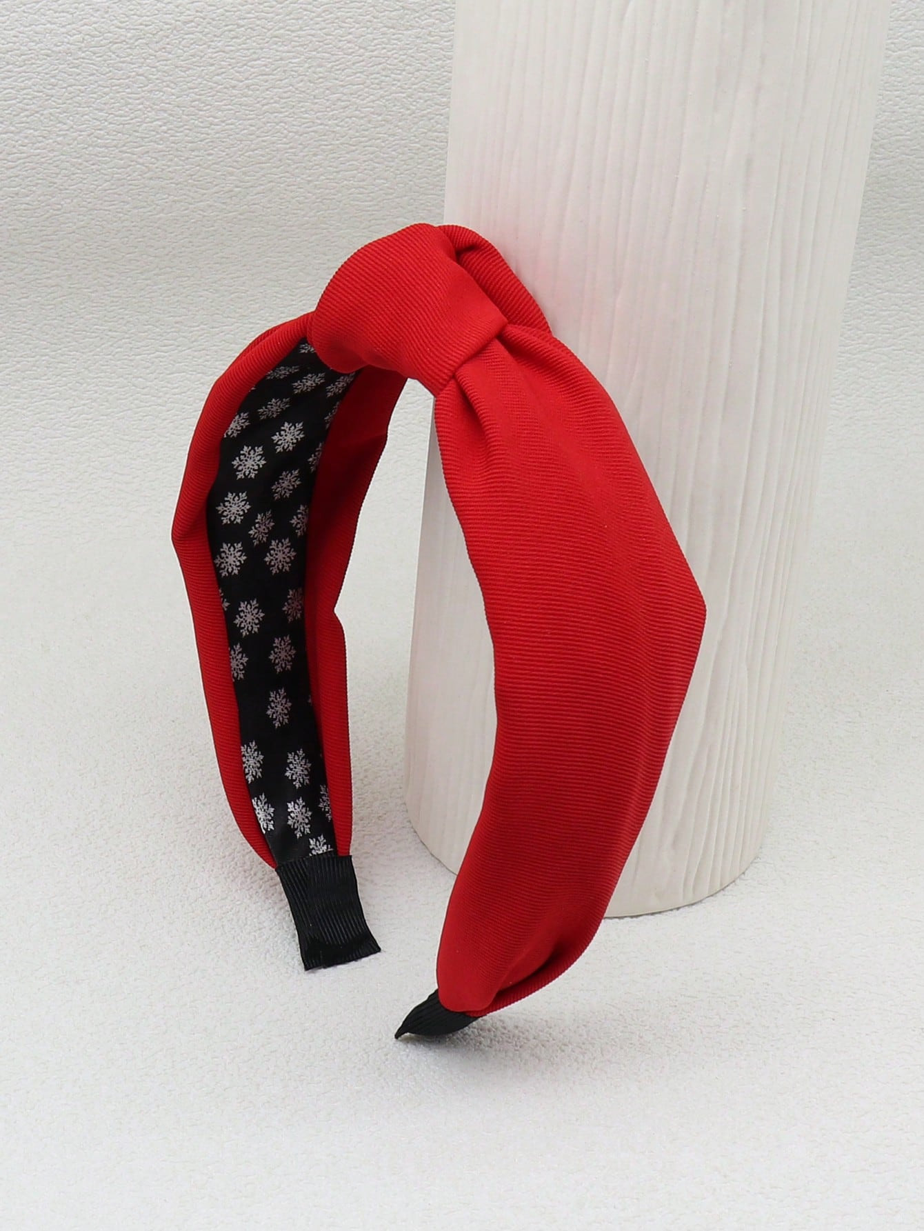 1pc Women's Red Fabric Knot Wide-Brimmed Headband,Christmas Accessories | SHEIN USA | SHEIN