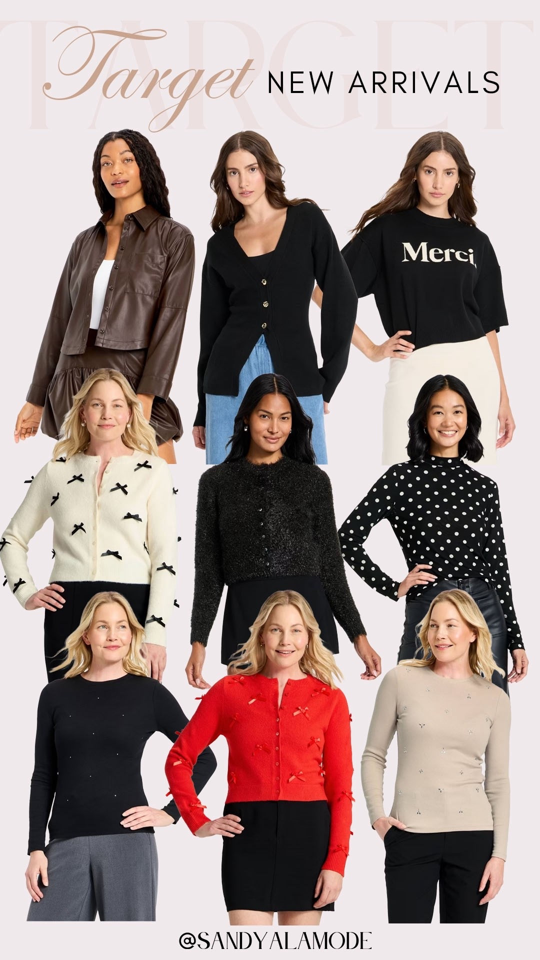 Target new arrivals. Target fashion. Target fall style. Target holiday style. Target bow embellished sweater  

#LTKSeasonal #LTKHoliday #LTKStyleTip