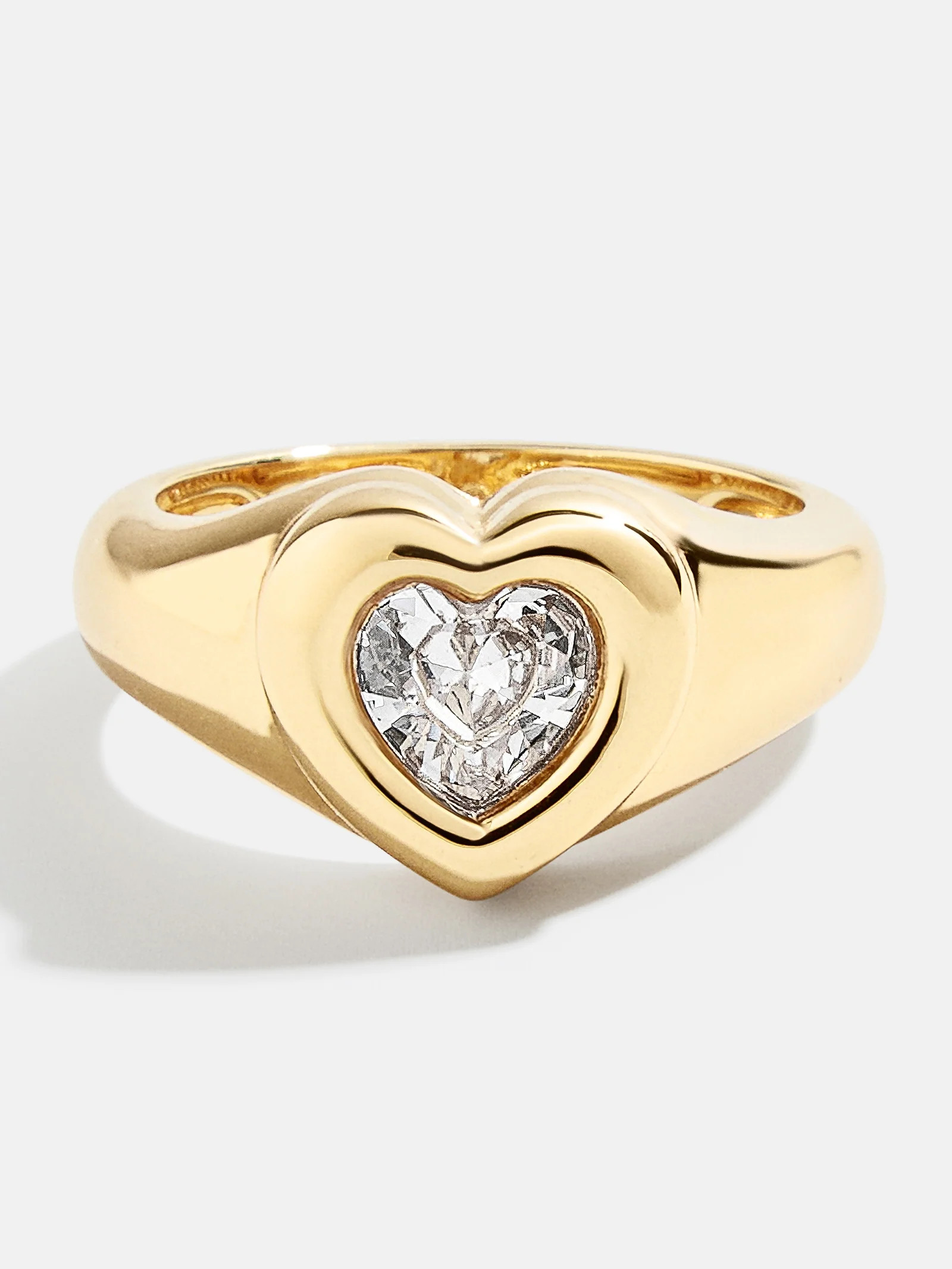 Julia Ring - Clear/Gold | BaubleBar (US)