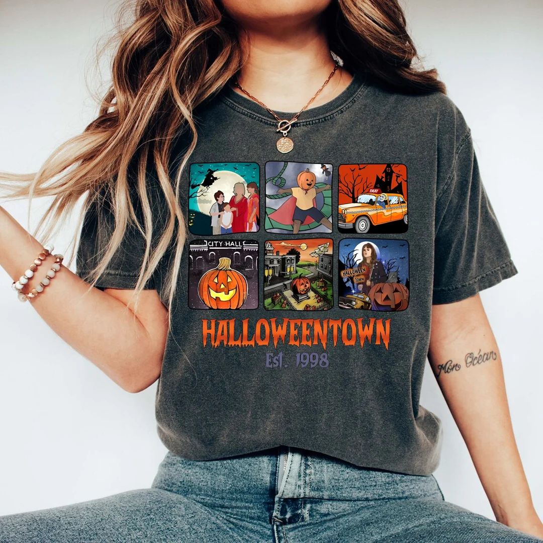 Halloweentown University Est.1998 Shirt Halloween Pumpkin - Etsy Philippines | Etsy ROW