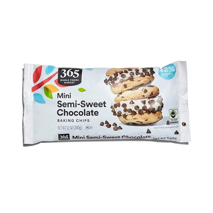 365 by Whole Foods Market, Semisweet Mini Chocolate Chips, 12 Ounce | Amazon (US)