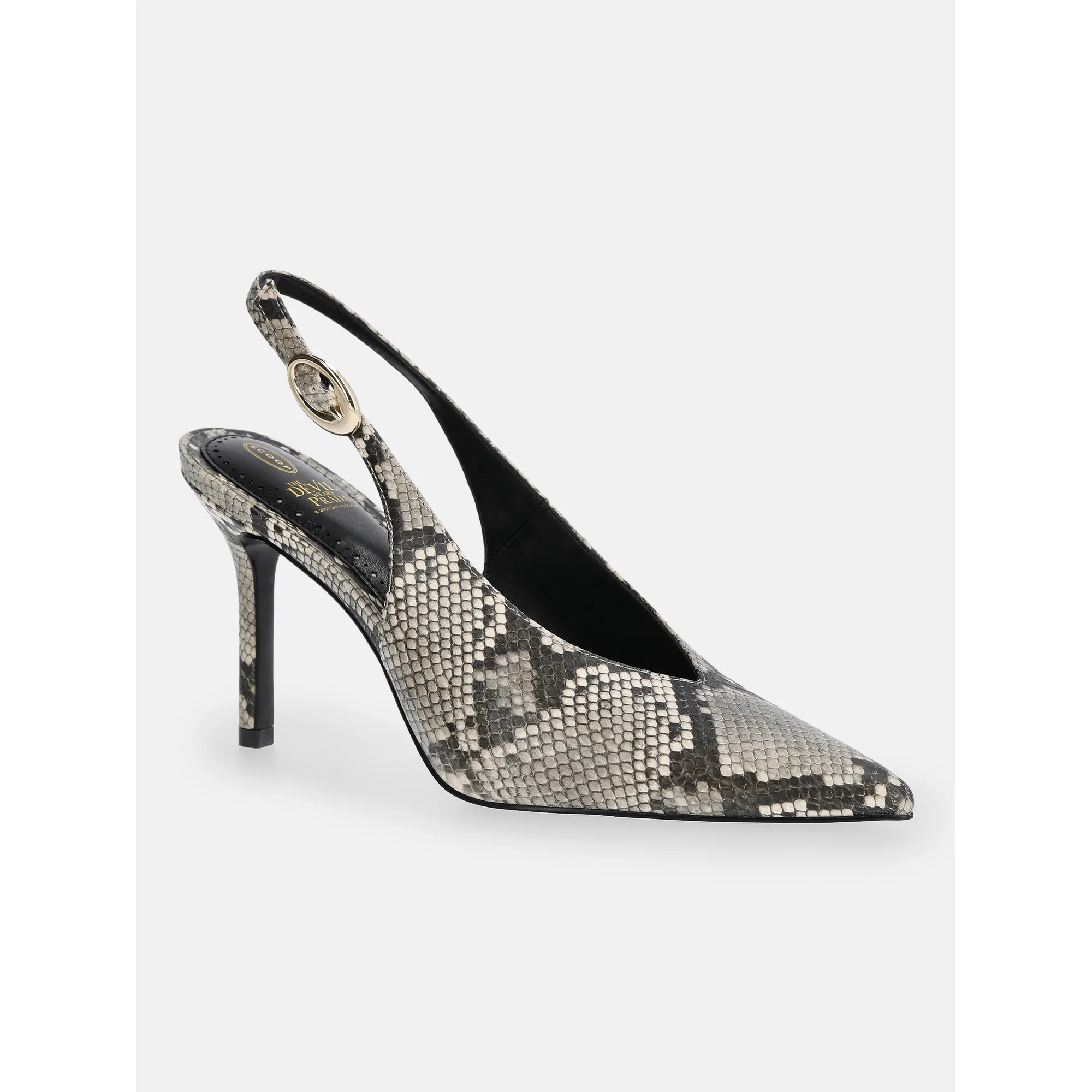 Devil Wears Prada Scoop Collection Women's Pointed Toe Slingback Heels | Walmart (US)