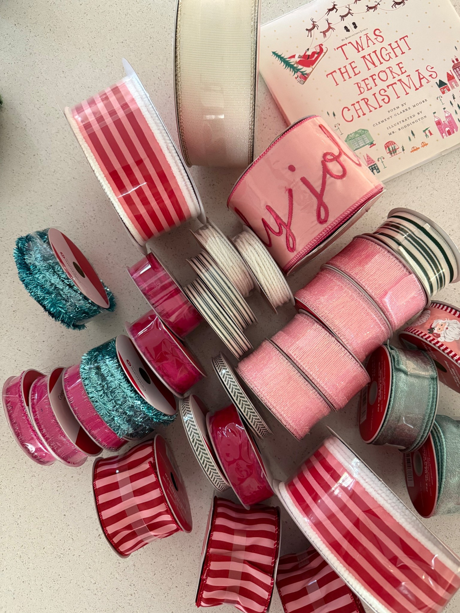 Ribbon girl PSA 🎀✨ I just scored the prettiest holiday ribbon at 70% off — yes, seventy. It’s buy 1 get 3 free, aka the math my nervous system understands. While Wells Curated Co. gets her act together behind the scenes, I’m absolutely not gatekeeping because we all deserve beautiful ribbon everywhere right now.
Think: holiday ribbon, Christmas ribbon, gift wrapping ribbon, Velvet ribbon, striped ribbon, pink Christmas decor, vintage-inspired ribbon, neutral holiday decor, bows on everything, holiday DIY, tree ribbon, wreath ribbon, stocking stuffers, teacher gift wrap, pretty packages, holiday home decor, budget finds, holiday deals, LTK holiday finds.
Use it on gifts, stairs, trees, doorknobs, jars, vases, garlands, random handles (no rules). If it has embroidery or stripes, I’m in. 🎄💗
Linked here because holiday magic on clearance is always the vibe.

#LTKCyberWeek #LTKSeasonal #LTKHoliday