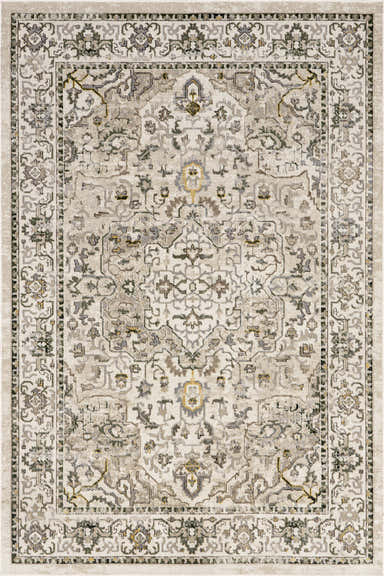 Color: GreenLianna Washable Vines Rug | Cream Cream swatchLianna Washable Vines Rug | Beige Beige... | Rugs USA