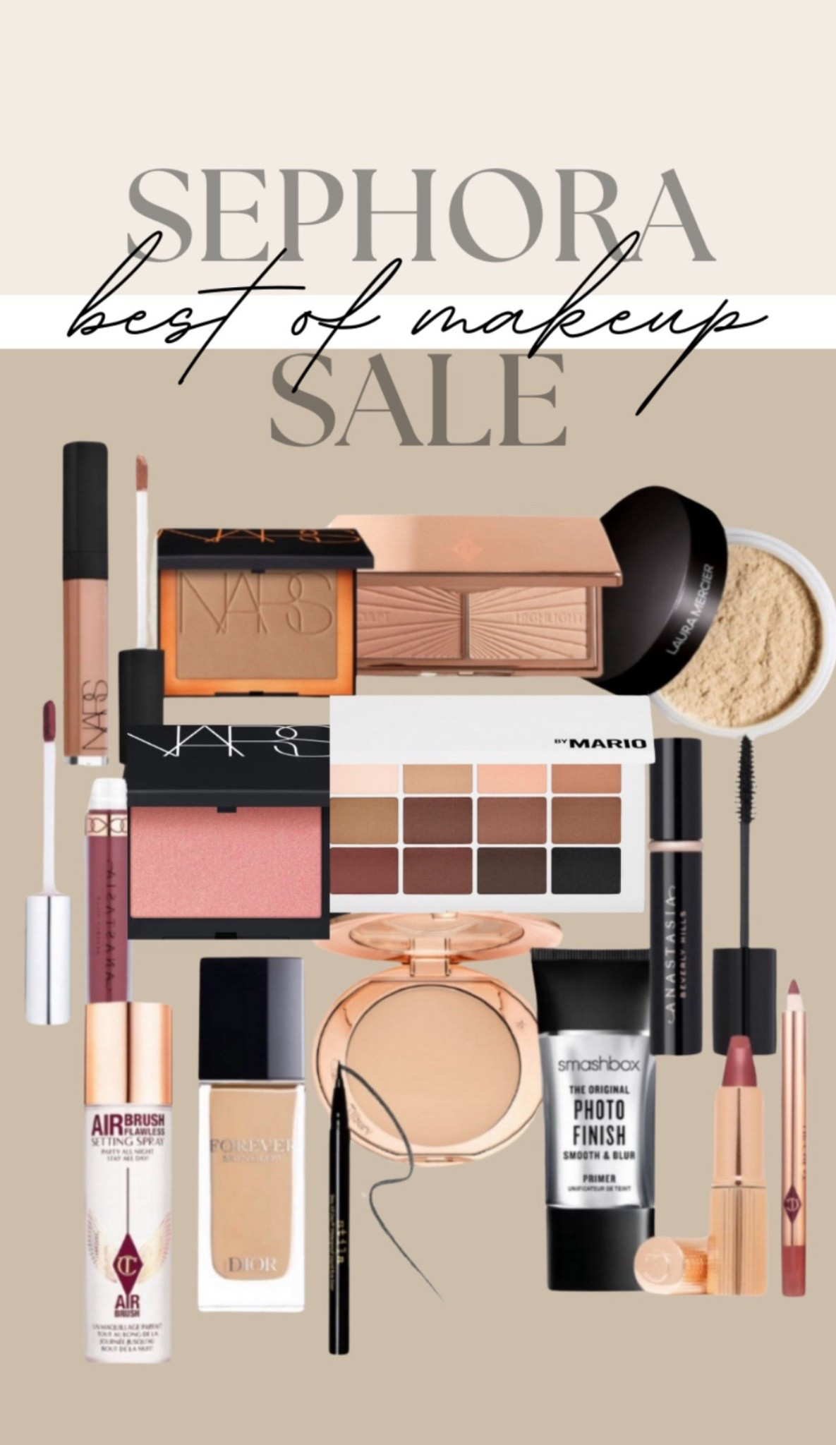 My top favorites I use daily + have previously tried! Sephora 30% sale💄CODE: SAVEMORE

#sephora #sephoramakeup #sephorasale #sephorapicks #toppicks #sephorafavorites #sephoratoppicks 
#giftideasforher #giftideasformom #makeup #bronzers #foundation #diorfoundation #lipliner #mothersdaygifts #giftsforher #beautyfavorites #anastasiabeverlyhills #charlottetilbury #gifts #salefinds #makeuppalette #nars #settingpowdert #photofinishprimer ##sephorasaleevent

#LTKSaleAlert #LTKFindsUnder50 #LTKBeauty