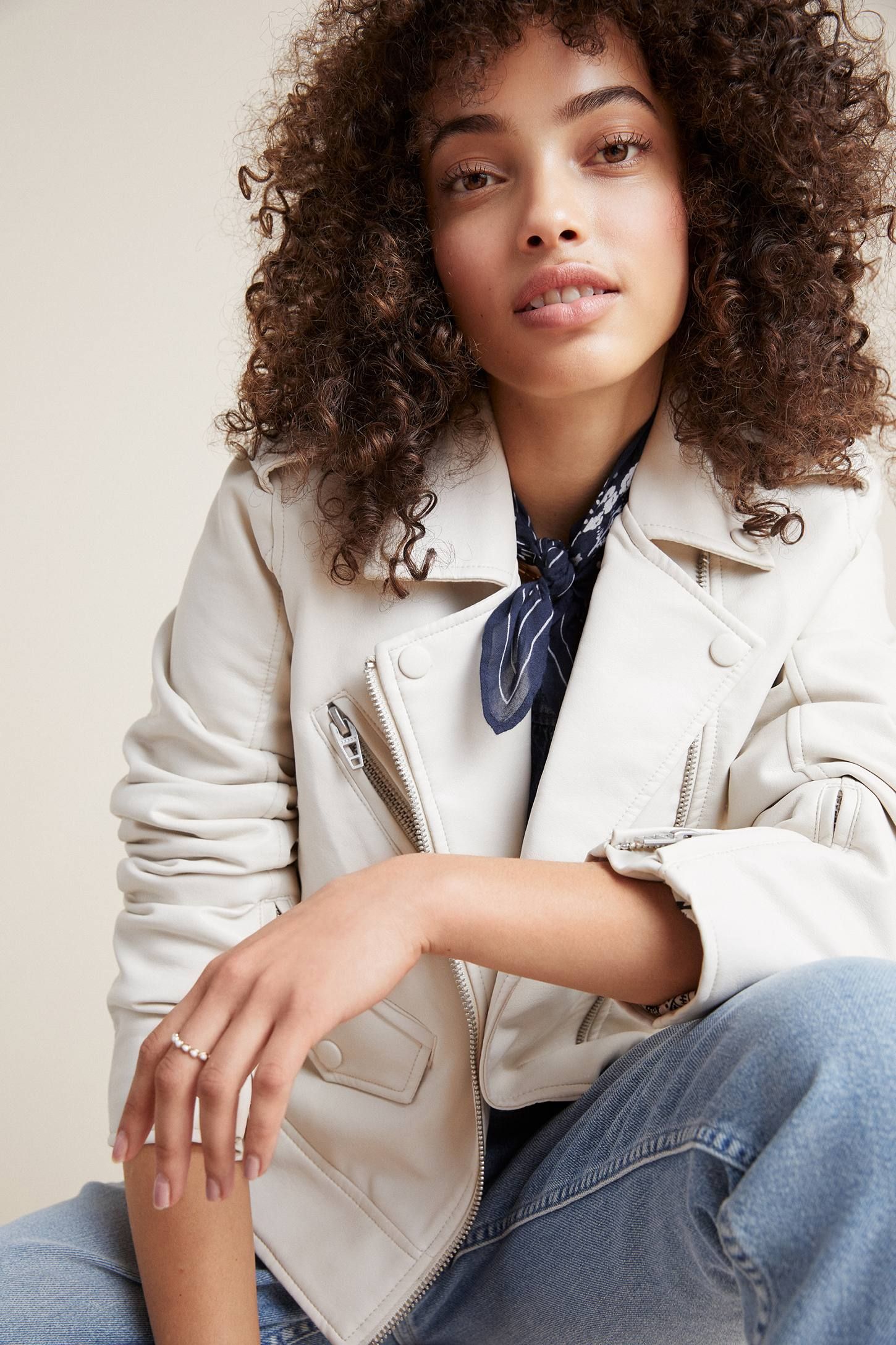 Bonnie Faux Leather Moto Jacket | Anthropologie (US)