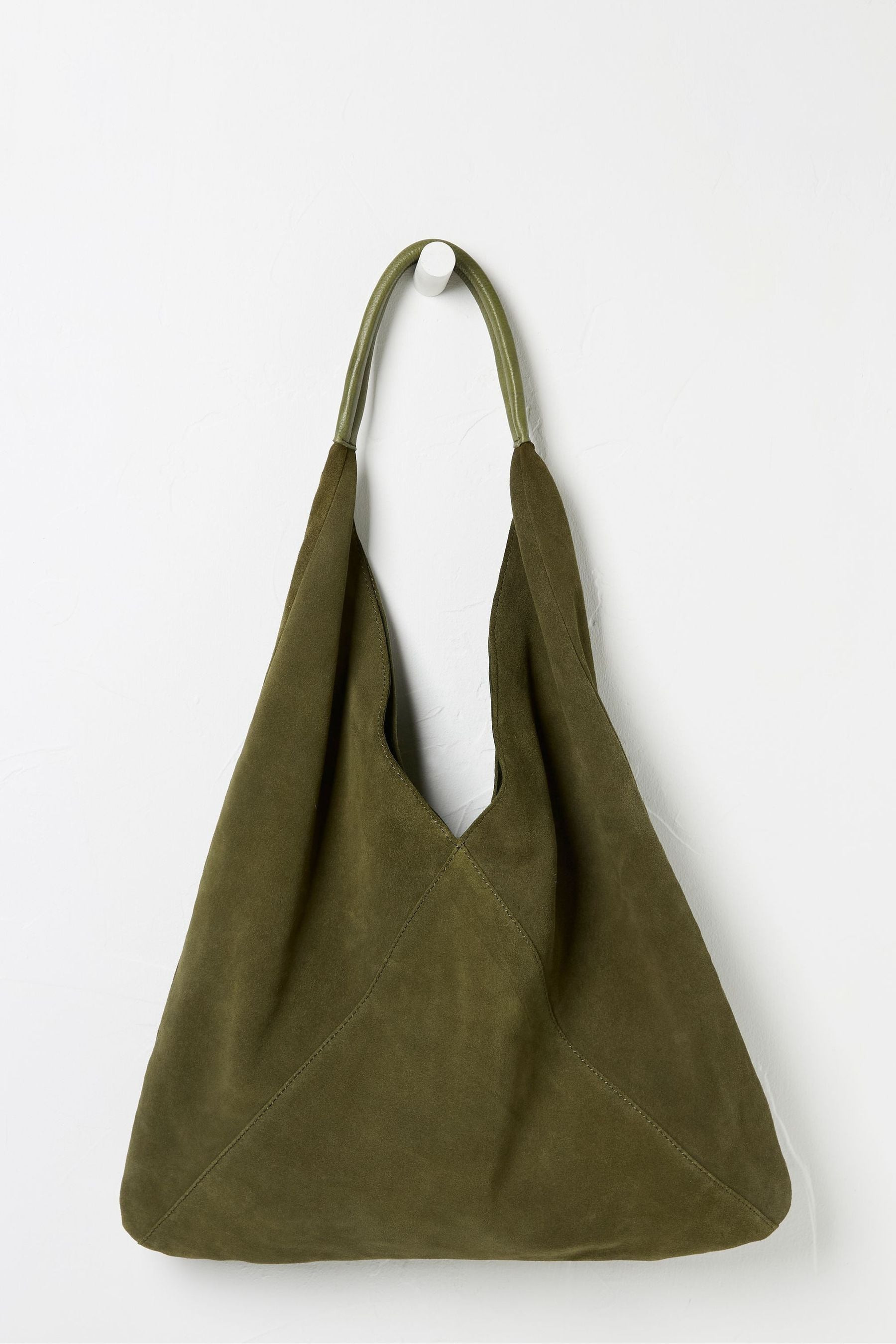 Fat Face - Khaki Green Shoulder Tote Bag | Fat Face