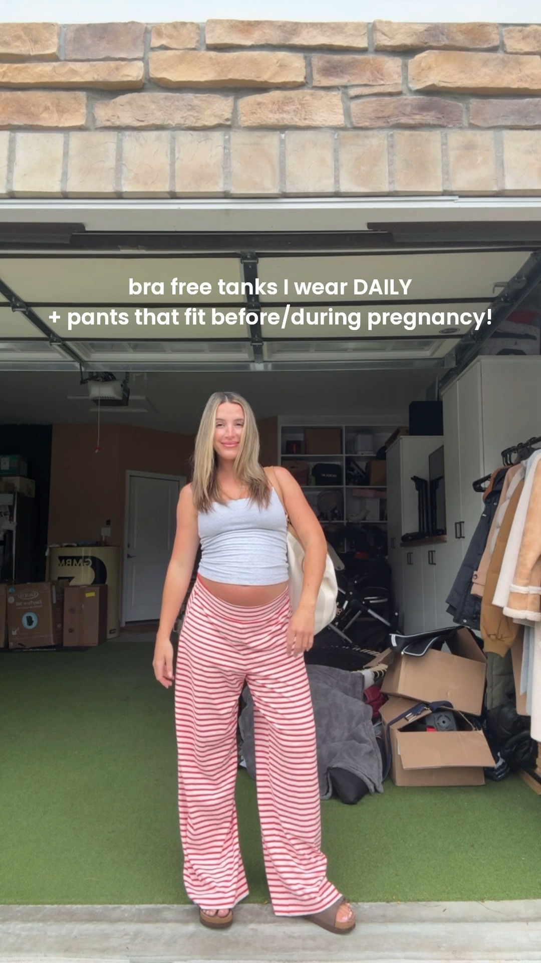 I’m 5’2” XS in both (both are fitting from pre-pregnancy right now)