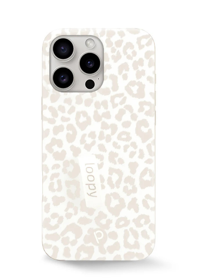 Loopy Cases - Taupe Leopard | Loopy Cases