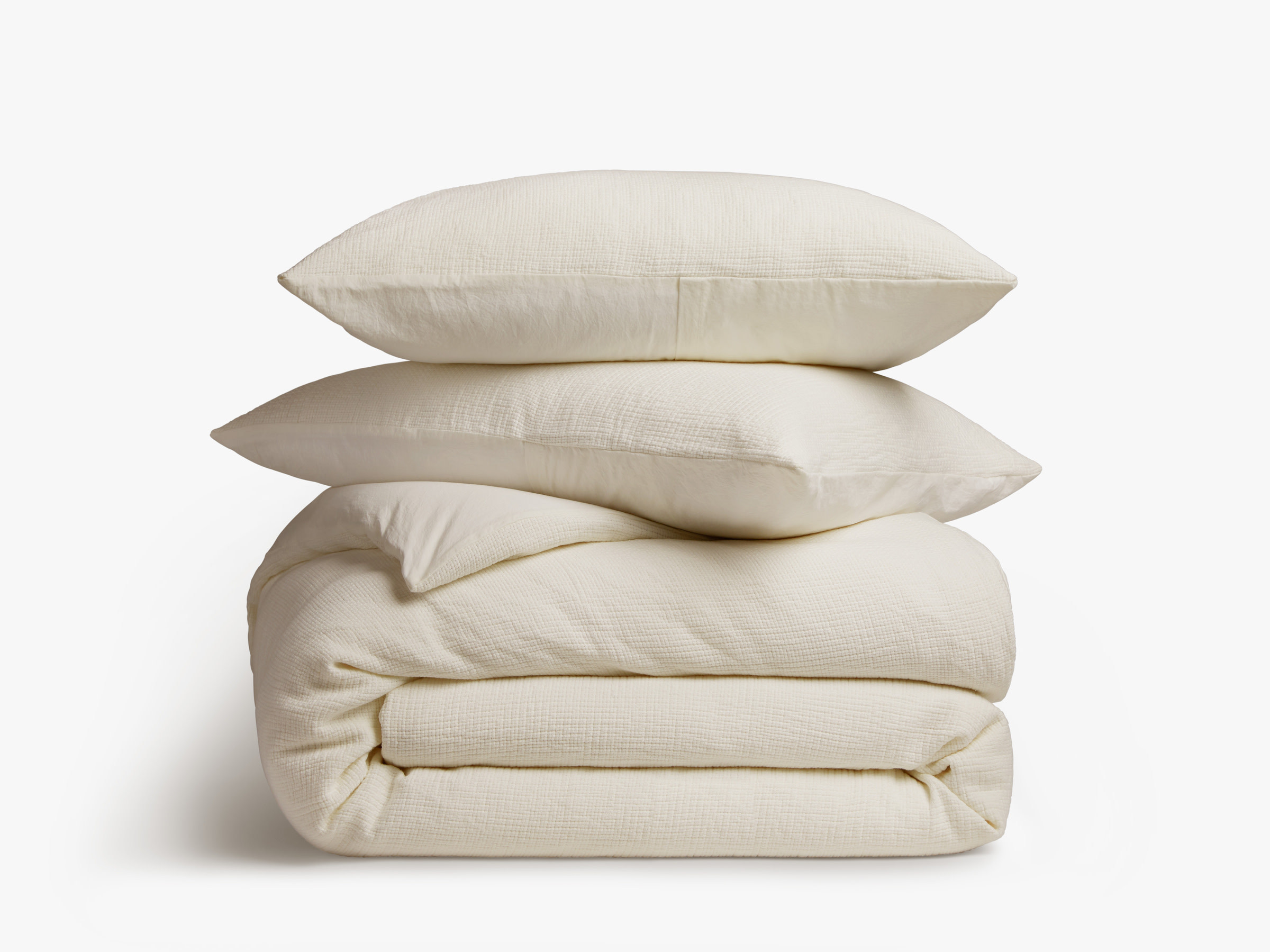 Organic Textured Duvet Cover Set | Parachute