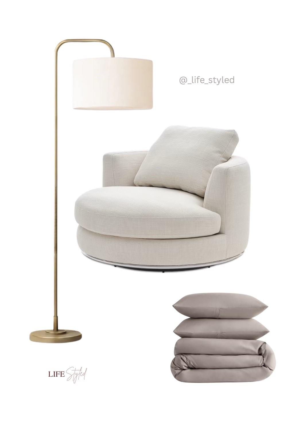 Cozy upgrade = unlocked 😍 61% OFF Quince duvet set! Styled with a bouclé chair + arched lamp for full aesthetic ✨ Perfect wow gifts for the holidays —don’t wait, it’s a limited drop! 🤎

#LTKGiftGuide #LTKSaleAlert #LTKHome