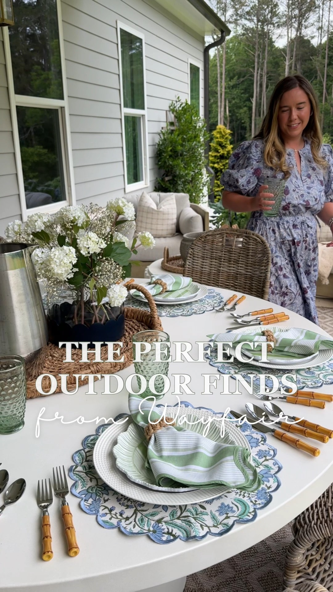 #ad It’s officially hosting season!!☀️ We are ready for all of the outdoor entertaining this summer thanks to @Wayfair ! From the perfect plates & napkins to the perfect outdoor furniture & rugs, they had everything to turn our back patio into a dreamy oasis for hosting and entertaining! 

#outdoorfurniture #WayfairPartner #wayfair #wishyouwerehere #outdoor

#LTKHome #LTKSaleAlert #LTKSeasonal