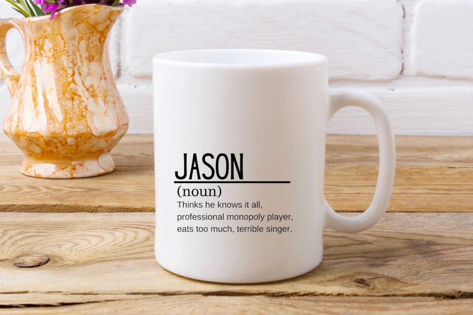 Personalized Christmas Gifts Ideas, Personalized Name Definition Mug, Large Coffee Mugs For Men, ... | Etsy (US)