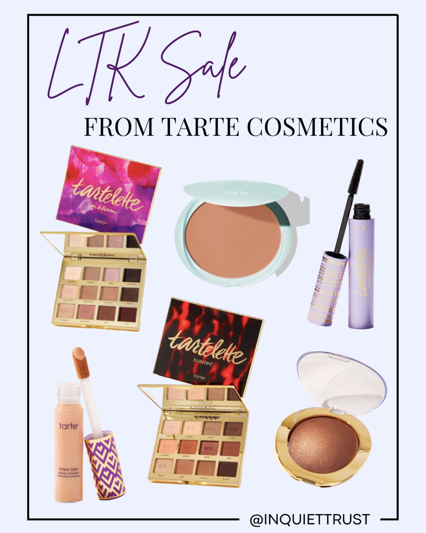 Tarte joins LTK Sale!! Grab your favorite Tarte products like their eyeshadow palettes, concealers, blushes, mascaras, and highlighters! Save 25% off on all items + free shipping!

LTK Sale, Tarte finds, Tarte faves, make up essentials, beauty products, beauty product essentials, beauty product must-haves, makeup products, makeup must-haves, cosmetics, cosmetics essentials, fall sale, fall beauty picks, fall essentials

#LTKsalealert #LTKSale #LTKbeauty
