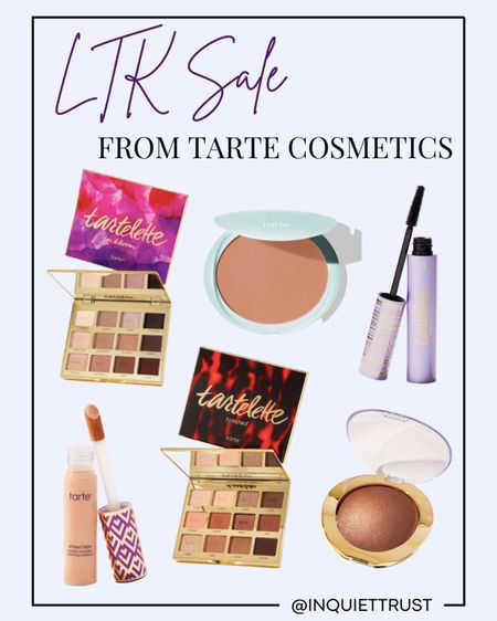 Tarte joins LTK Sale!! Grab your favorite Tarte products like their eyeshadow palettes, concealers, blushes, mascaras, and highlighters! Save 25% off on all items + free shipping!

LTK Sale, Tarte finds, Tarte faves, make up essentials, beauty products, beauty product essentials, beauty product must-haves, makeup products, makeup must-haves, cosmetics, cosmetics essentials, fall sale, fall beauty picks, fall essentials

#LTKsalealert #LTKSale #LTKbeauty