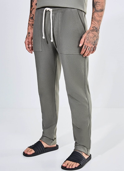Calça em Moletom Barra Dobrada | YouCom (BR)