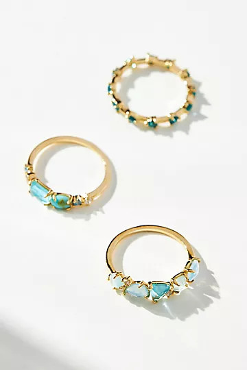 Stacked Birthstone Ring | Anthropologie (US)