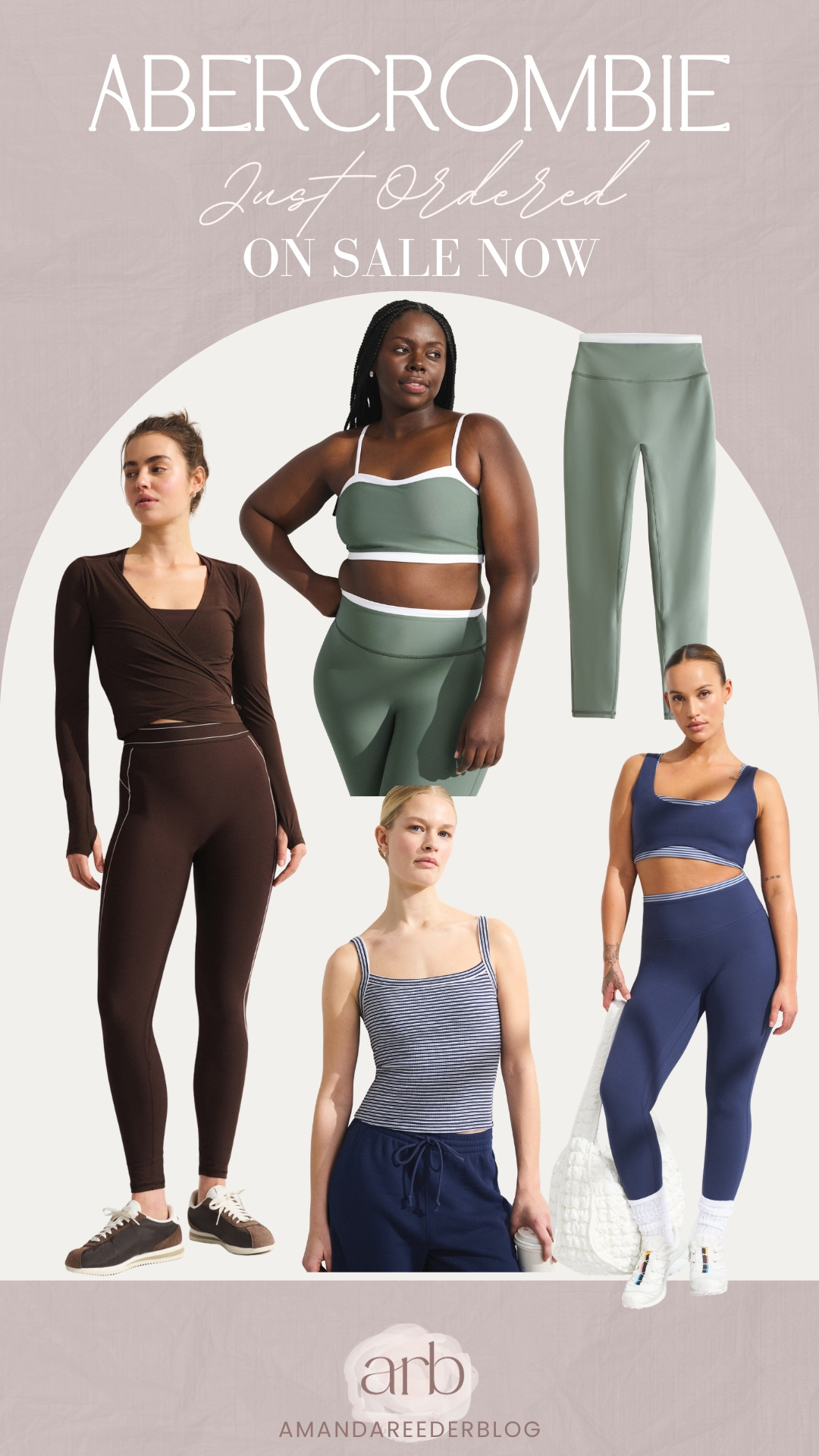 Just ordered activewear pieces from Abercrombie as a midsize mama!  

 #LTKootd #LTKActive #LTKMidsize