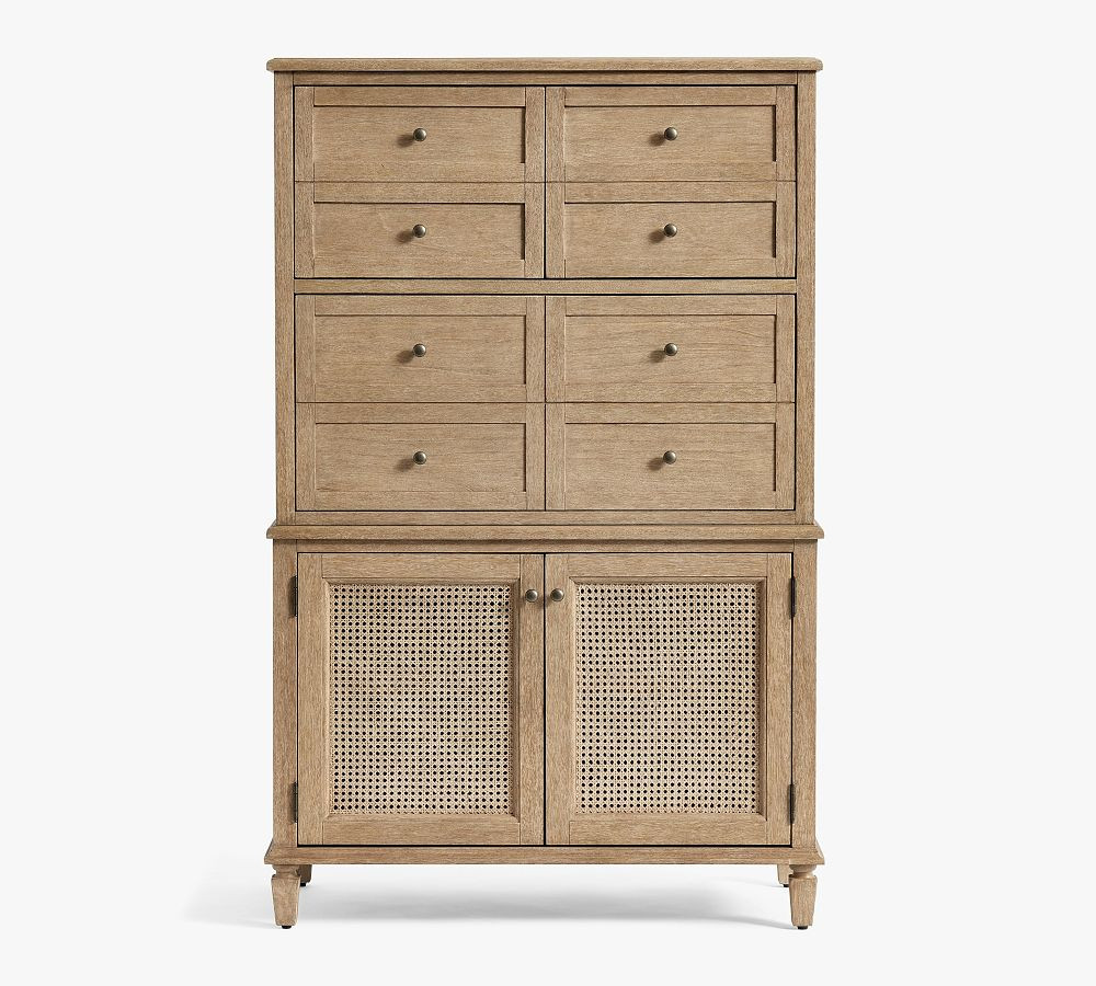 Sausalito Cane Bar Cabinet (41") | Pottery Barn (US)