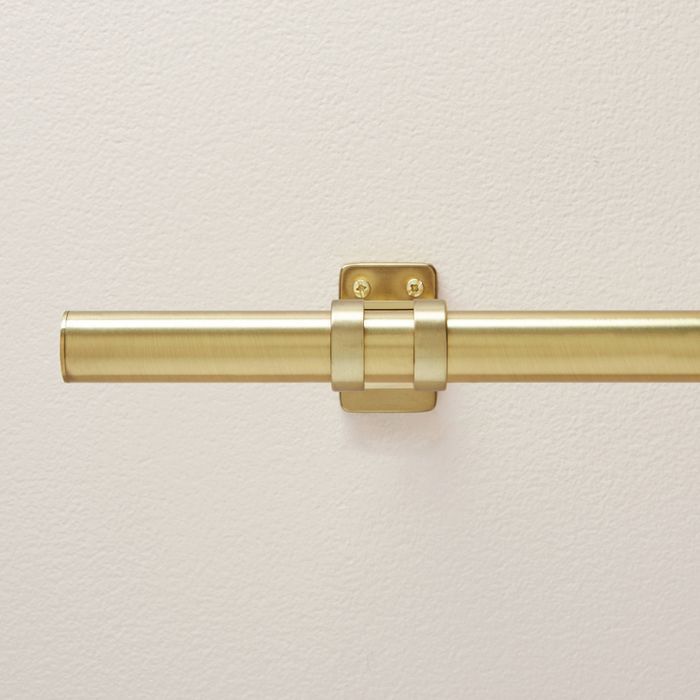 48&#34; &#8211; 84&#34; Classic Steel Curtain Rod with Antiqued Brass Finish - Hearth &#38; Hand&... | Target