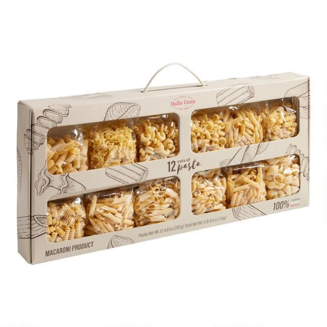 Dalla Costa 12 Cuts of Pasta Gift Box 12 Pack | World Market