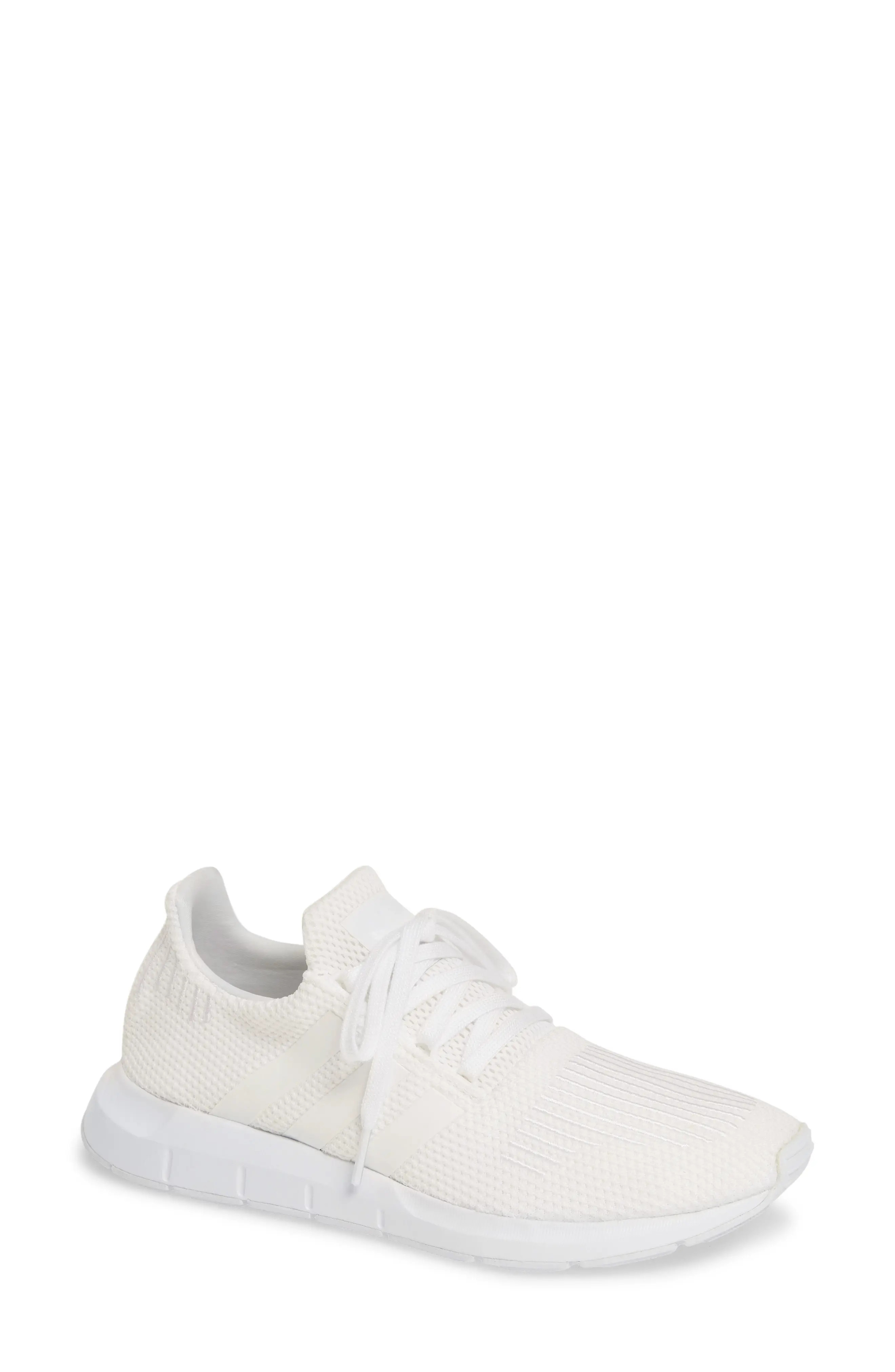 Women's Adidas Swift Run Sneaker, Size 5.5 Women's - White | Nordstrom