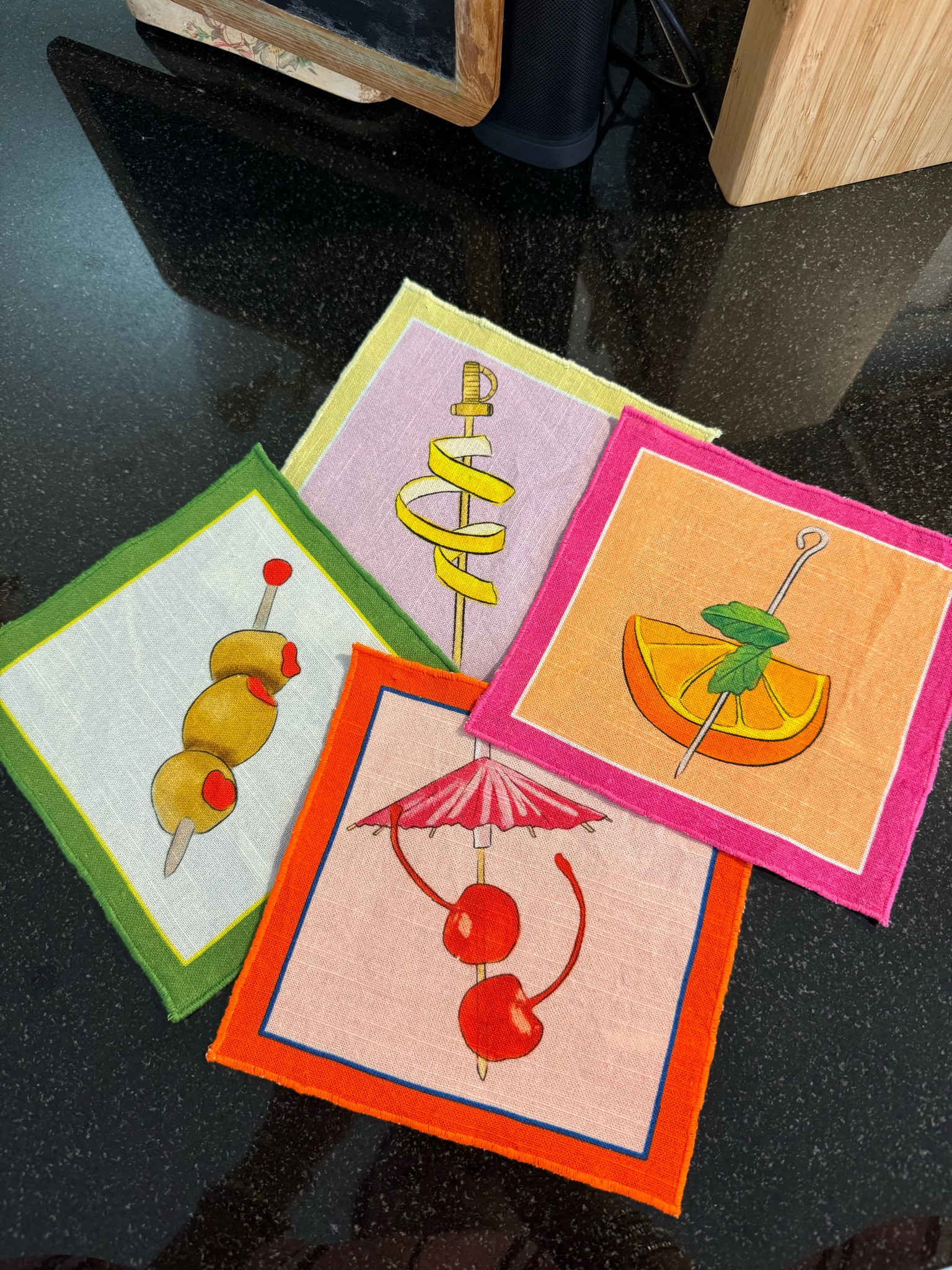 The most chic cocktail napkins from my Anthropologie wedding registry. I cannot wait to break them out for my next girls night! 🤩

Home decor, entertaining, Anthropologie home, tableware, drinkware, cocktaills

#LTKFindsUnder50 #LTKWedding #LTKHome
