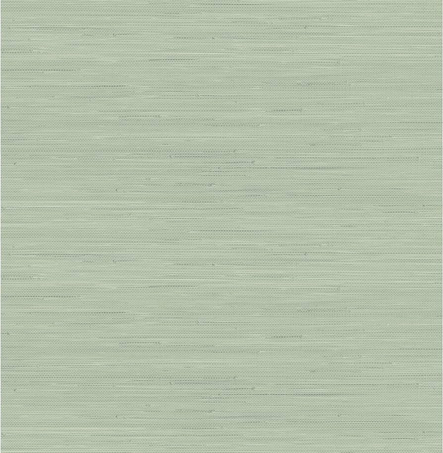 Classic Faux Grasscloth Peel and Stick Wallpaper, Sage | Amazon (US)