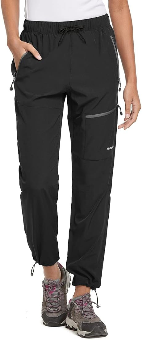 BALEAF Women's Hiking Pants Quick Dry Water Resistant Lightweight Joggers Pant for All Seasons Elast | Amazon (US)