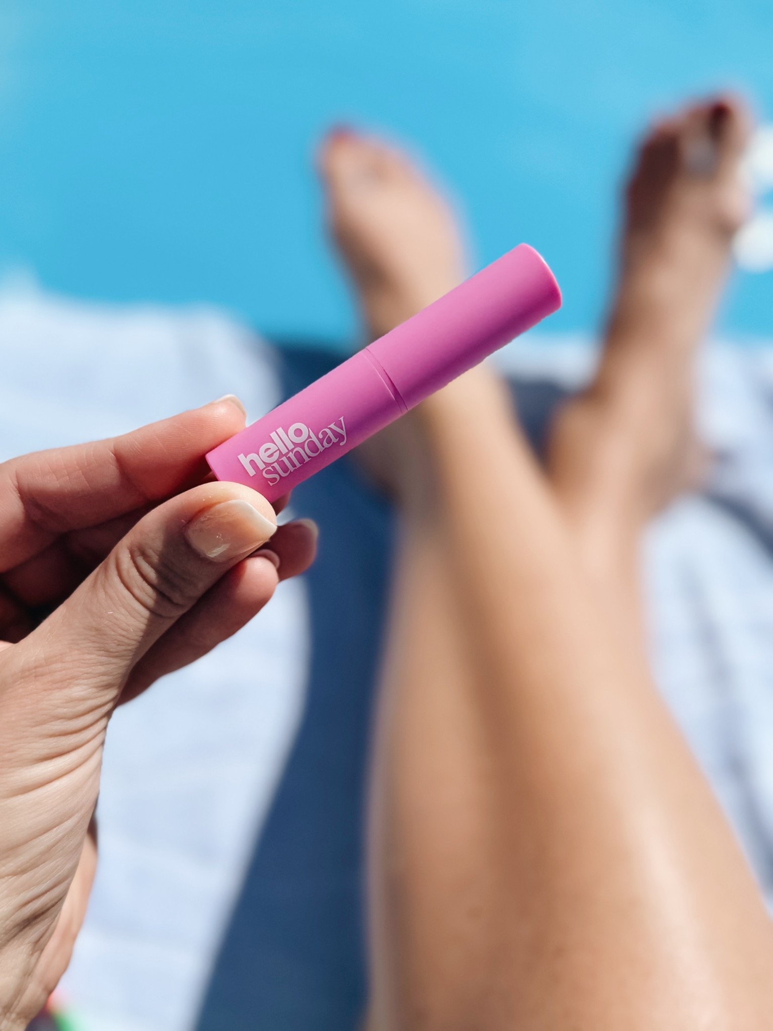 Beautiful tinted lip balm WITH spf 45! 🤍