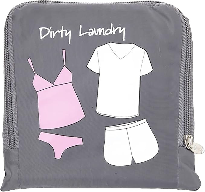 MIAMICA Bag dirty Laundry, Gray, One Size, M50001 | Amazon (US)