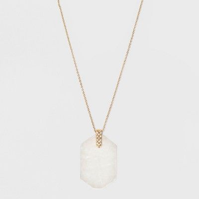 SUGARFIX by BaubleBar Graphic Resin Pendant Necklace | Target