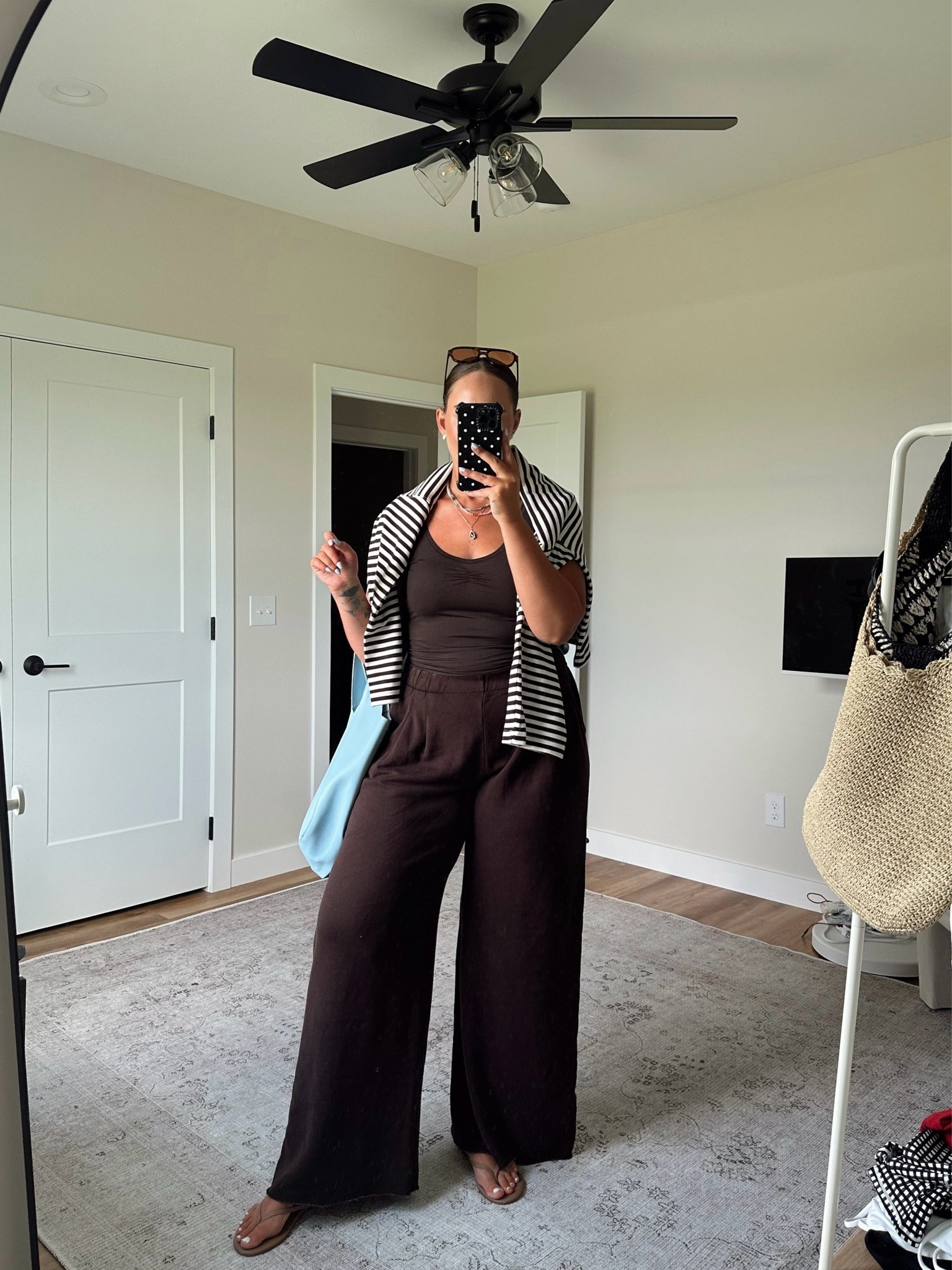 Aerie matching set for fall ✨ 

Tank - large
Sweatpants - large long 

Aerie set, aerie real, 
Tall girl fashion, size 14 summer to fall outfit, midsize fashion, midsize mom style, casual early fall outfit, fall transitional outfit inspiration, tall women clothing, everyday outfit ideas, mom outfit ideas for fall, early fall outfits 2026 women, midsize summer outfits, casual mom outfits, casual outfit ideas, cozy fall outfits,

#LTKSaleAlert #LTKTall #LTKMidsize