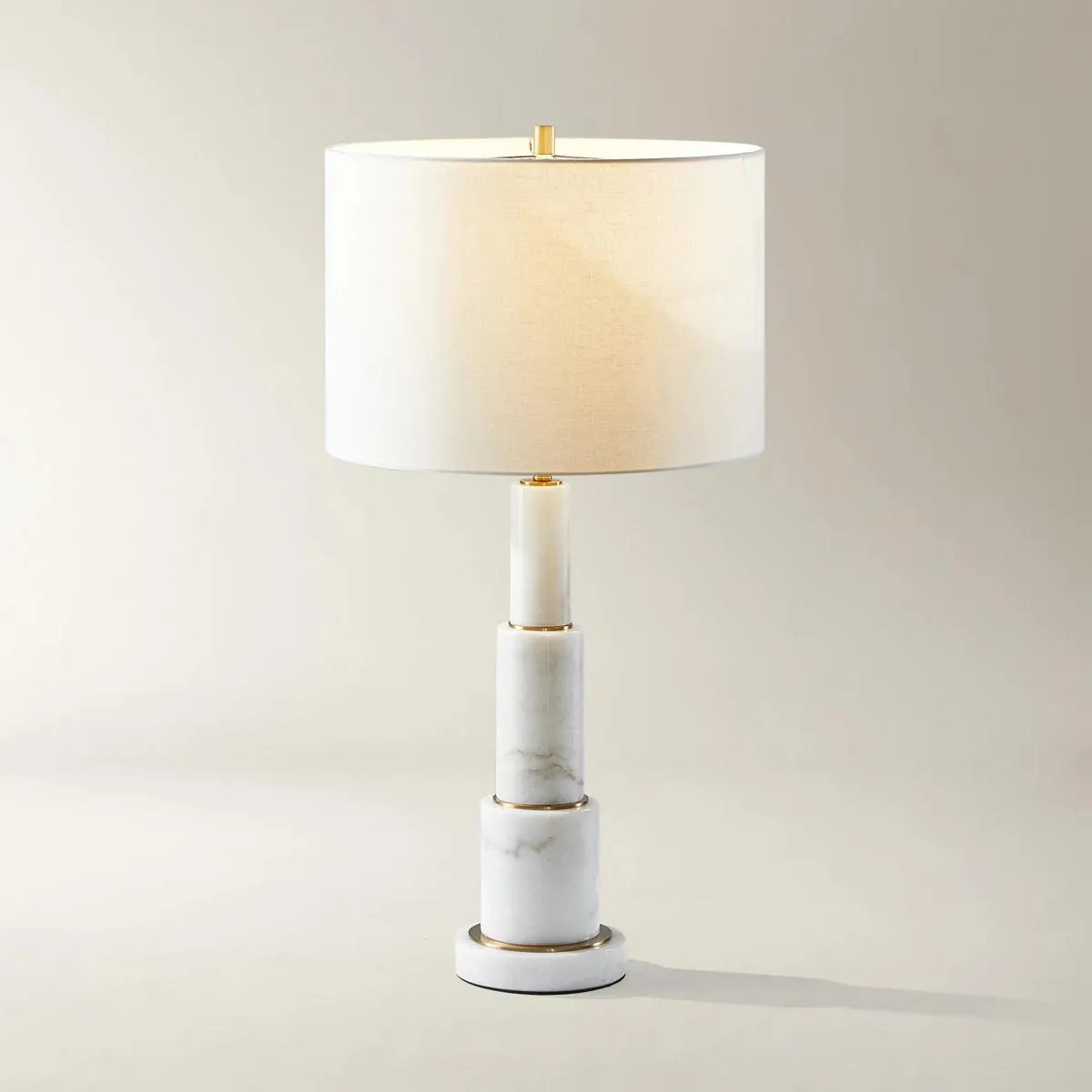 Adair Marble Table Lamp - White | Z Gallerie