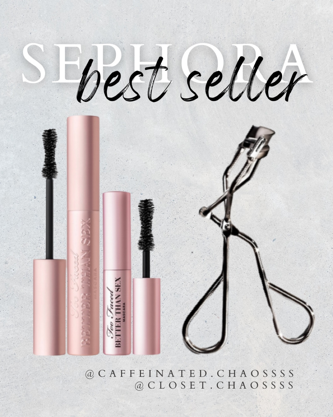 Shiseido Eyelash Curler - Crimps & Curls Lashes for Perfect, Eye-Framing Fringe - Gentle & Safe - Includes Replacement Pad


Too Faced Better Than Sex Volumizing & Lengthening Waterproof Mascara Standard Size Black


#LTKbeauty #LTKxPrime #LTKwedding