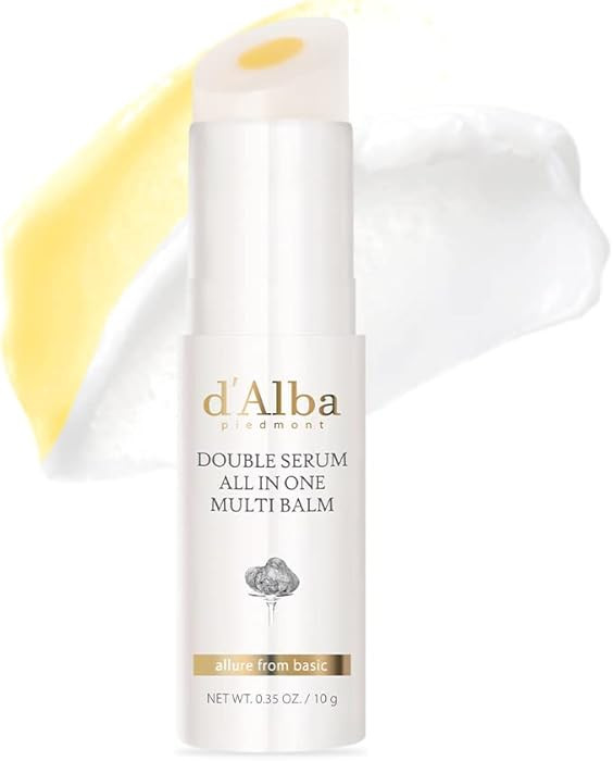 d'alba Piedmont White Truffle Double Serum All-in-one Multi Balm, Stick Balm, Vegan Skincare with... | Amazon (US)