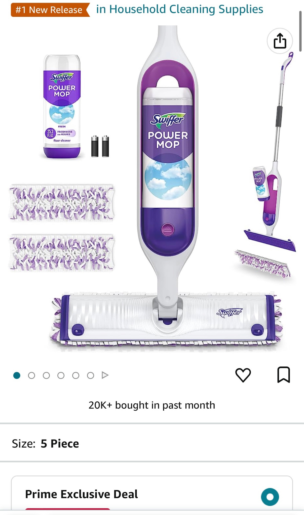 $20- I may need to try this new mop! #Amazon

#LTKxPrimeDay #LTKunder50 #LTKFind