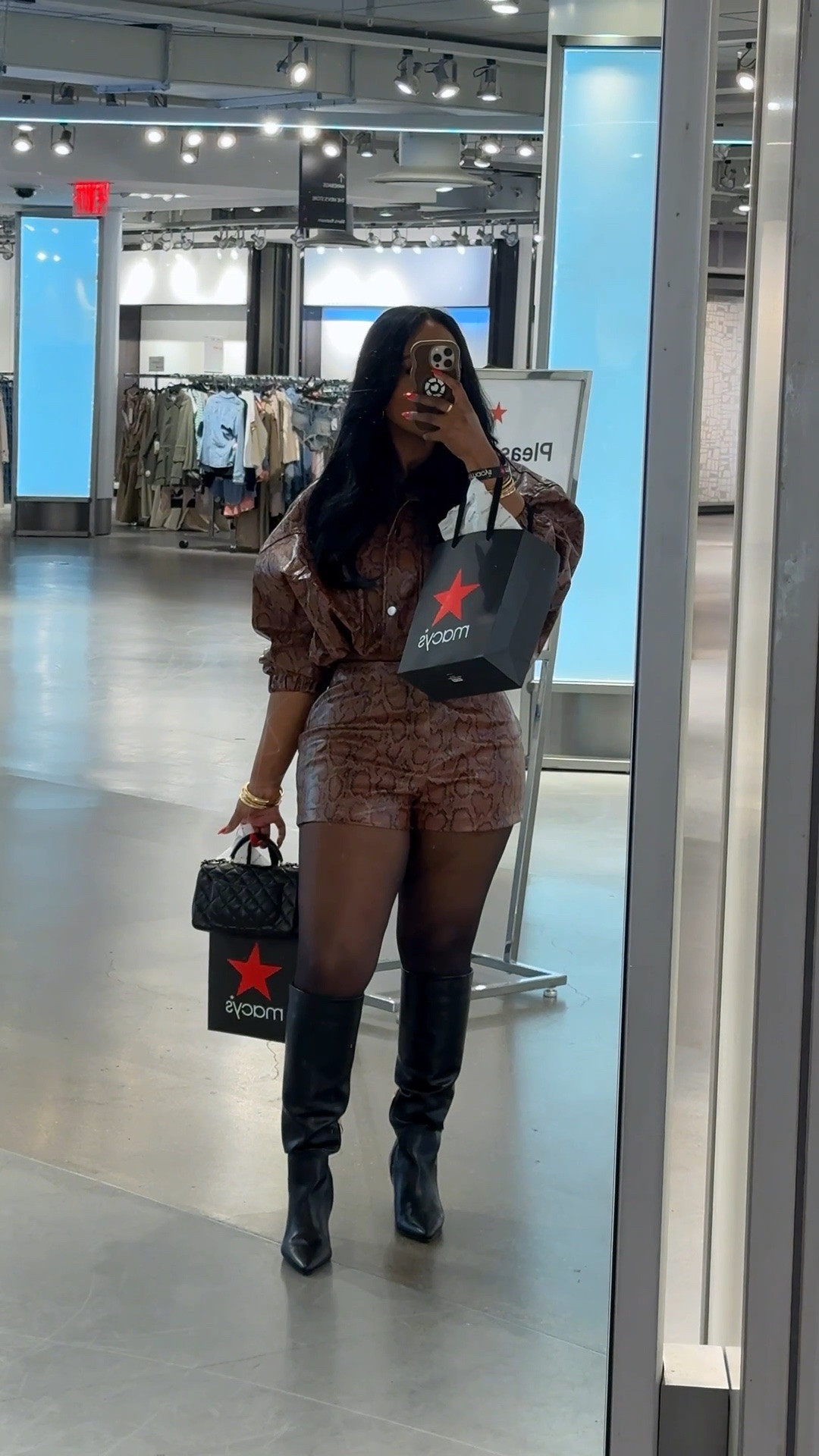 @macys 🔥 🔥 This 2 piece was gooooood! Its perfect for the Fall with tights and a cute boot! Add your favorite accessories and youre good to go. I’m wearing a size Medium in the pants and xs in the oversized jacket. Its perfect for girls nights, date nights etc

#LTKNYFW #LTKootd #LTKgrwm
