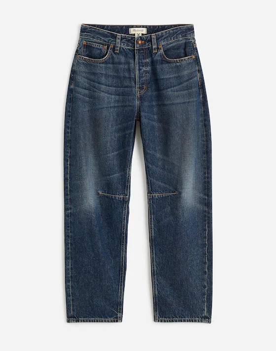 The Curvy Darted Barrel-Leg Jean | Madewell | Madewell
