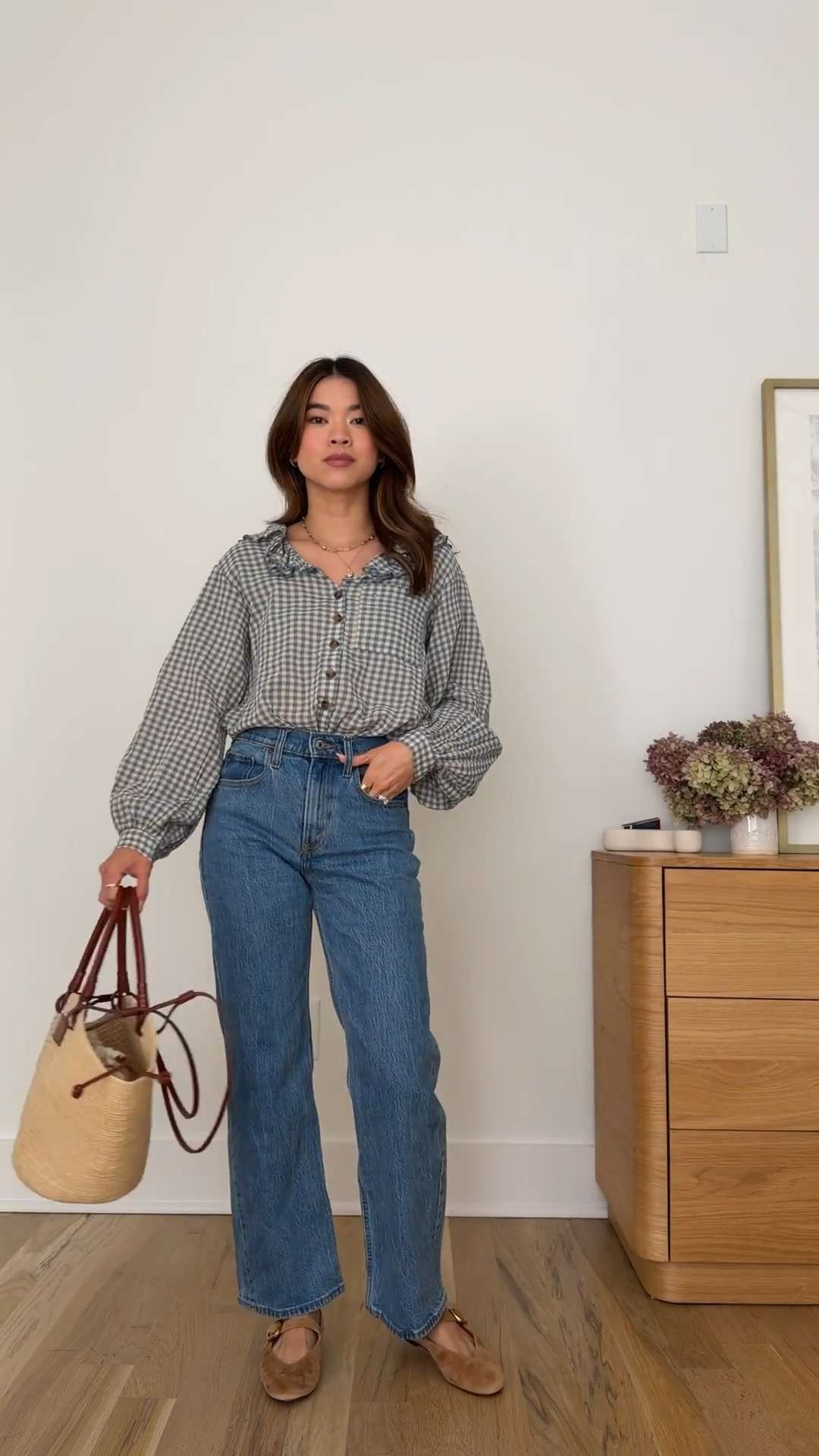 Sizing info: 
top size XS
jeans size Size 23 Extra Short in Medium wash

petite fashion, get dressed with me, outfit inspiration, ootd, nashville outfit, Nashville influencer, petite style, vacation style, casual outfits, mom style, petite pants, spring outfits, spring outfit info, spring pants, spring outfit idea, spring top, spring bag, spring blouse, spring shoes, spring jeans, straw bag,  

 @Anthropologie @abercrombie 

#LTKootd #LTKmomlife #LTKPetite