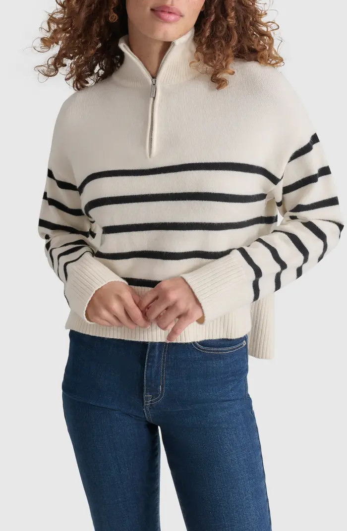 DKNY Quarter Zip Pullover Sweater | Nordstromrack | Nordstrom Rack