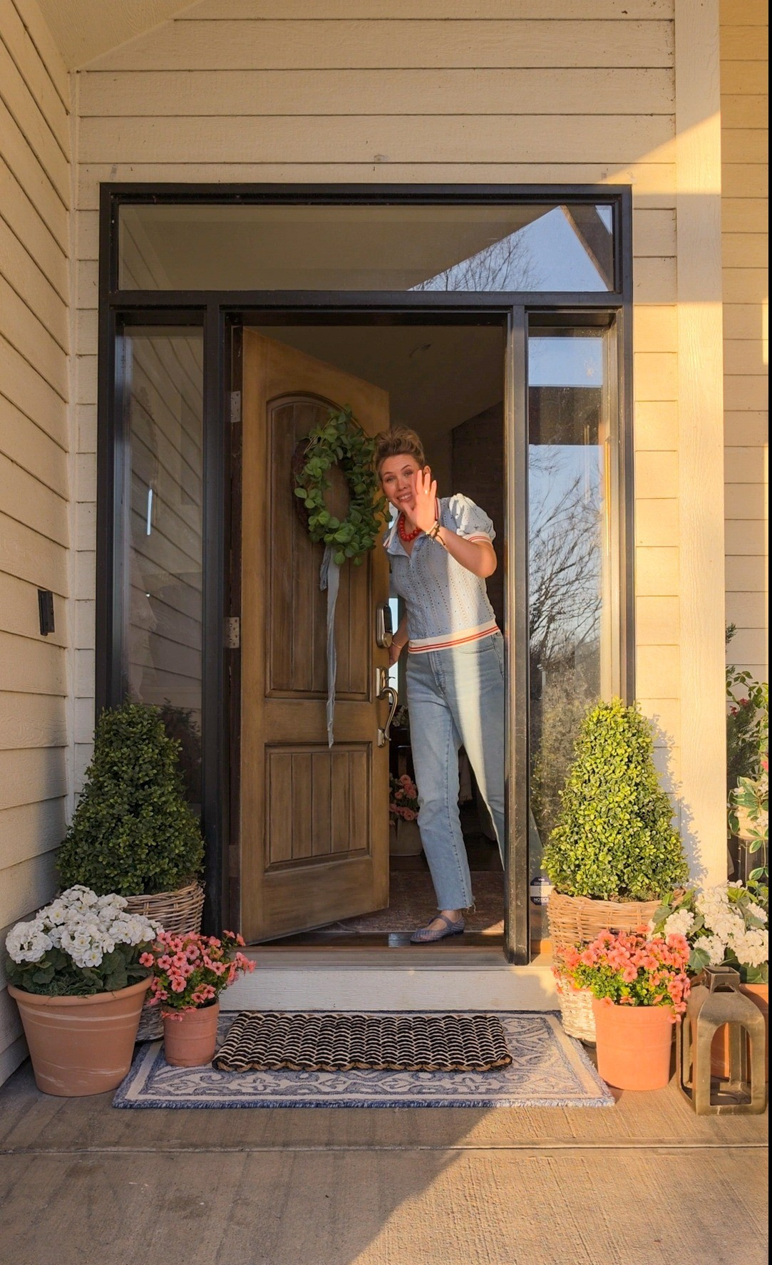 Faux florals, greenery on the porch

#LTKSeasonal #LTKHome #LTKmomlife