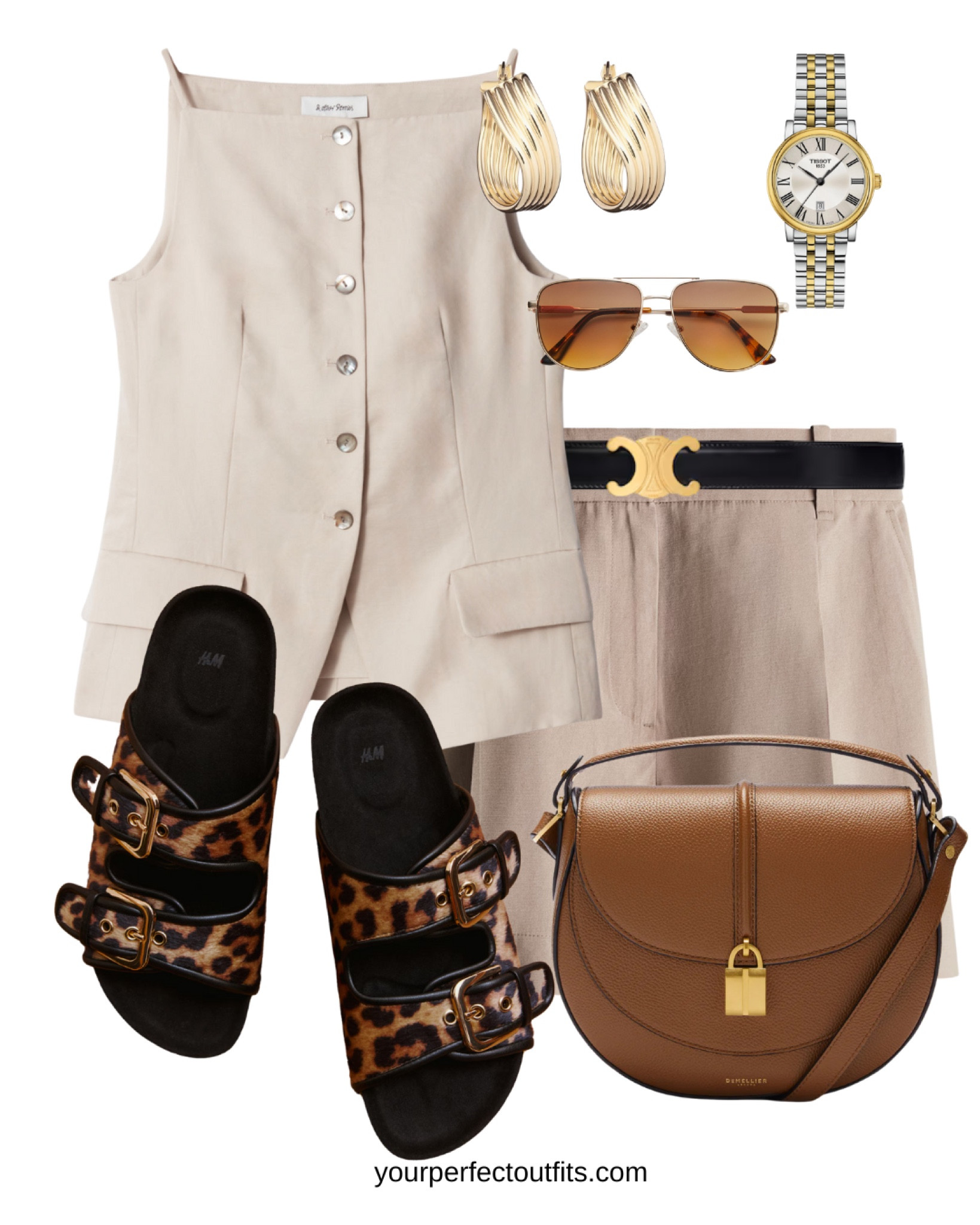 Elegant spring and summer look with a beige short 

#LTKSaleAlert #LTKSeasonal #LTKSummerEdit