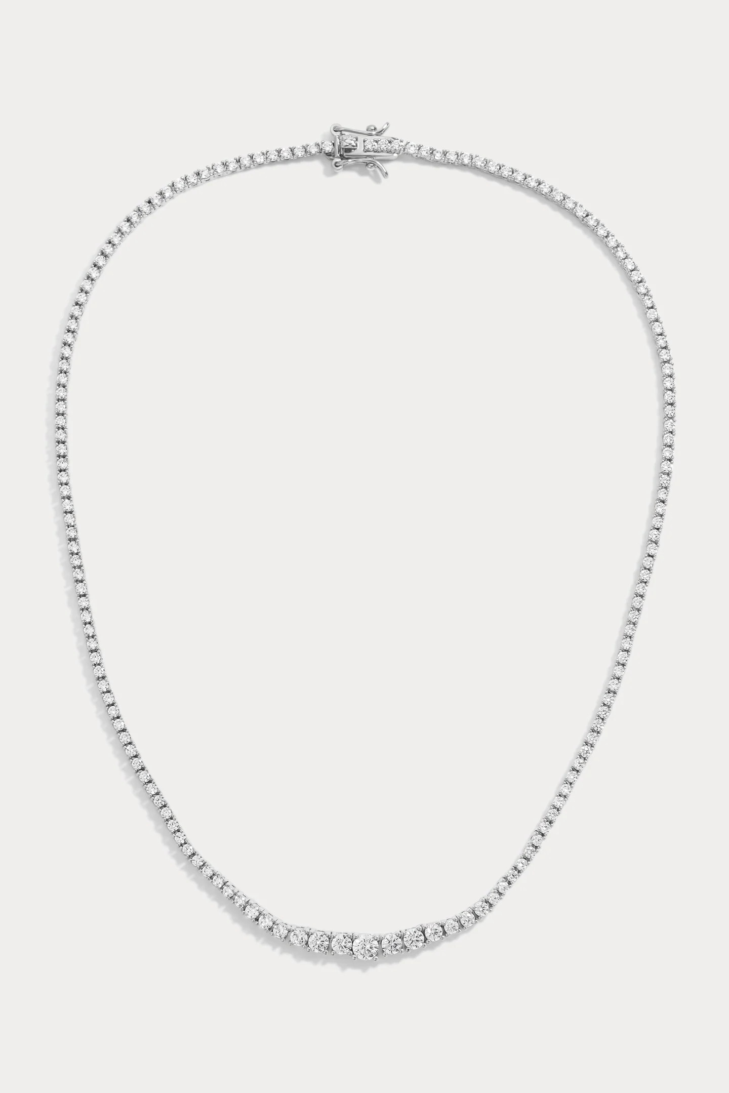 Gradient Amina Tennis Necklace | Lili Claspe