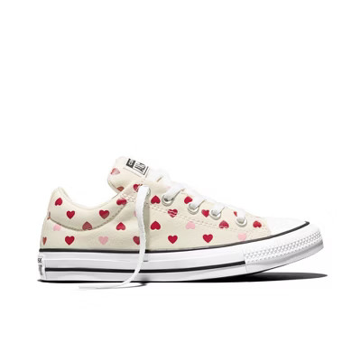 Converse Adult Street Ox Low Top Sneakers - Red Cream Heart | Target