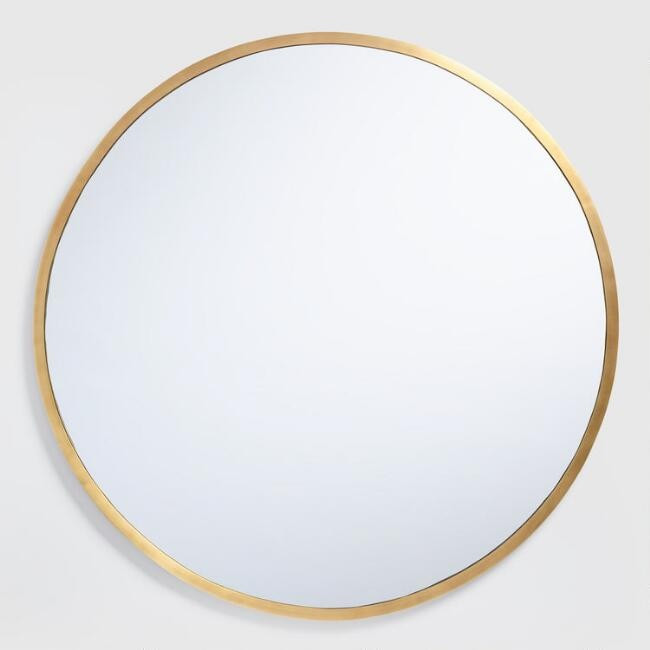 Sana Brass Mirror | World Market